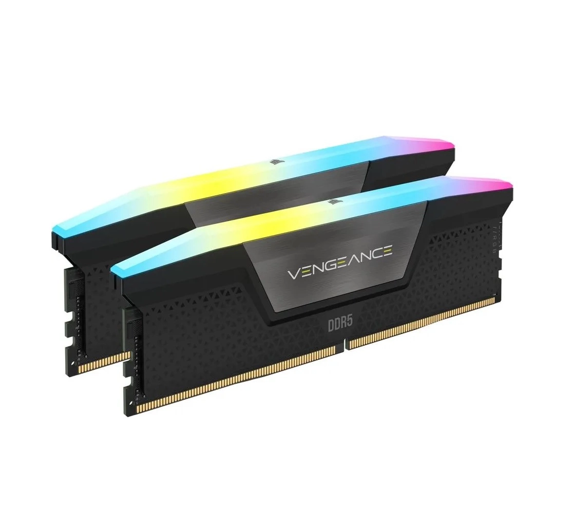 Оперативная память Corsair Vengeance RGB 32GB (2x16GB) DDR5 5200MHz C40 Black купить