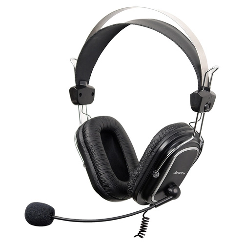 Компьютерная гарнитура A4Tech HU-50 Black купить