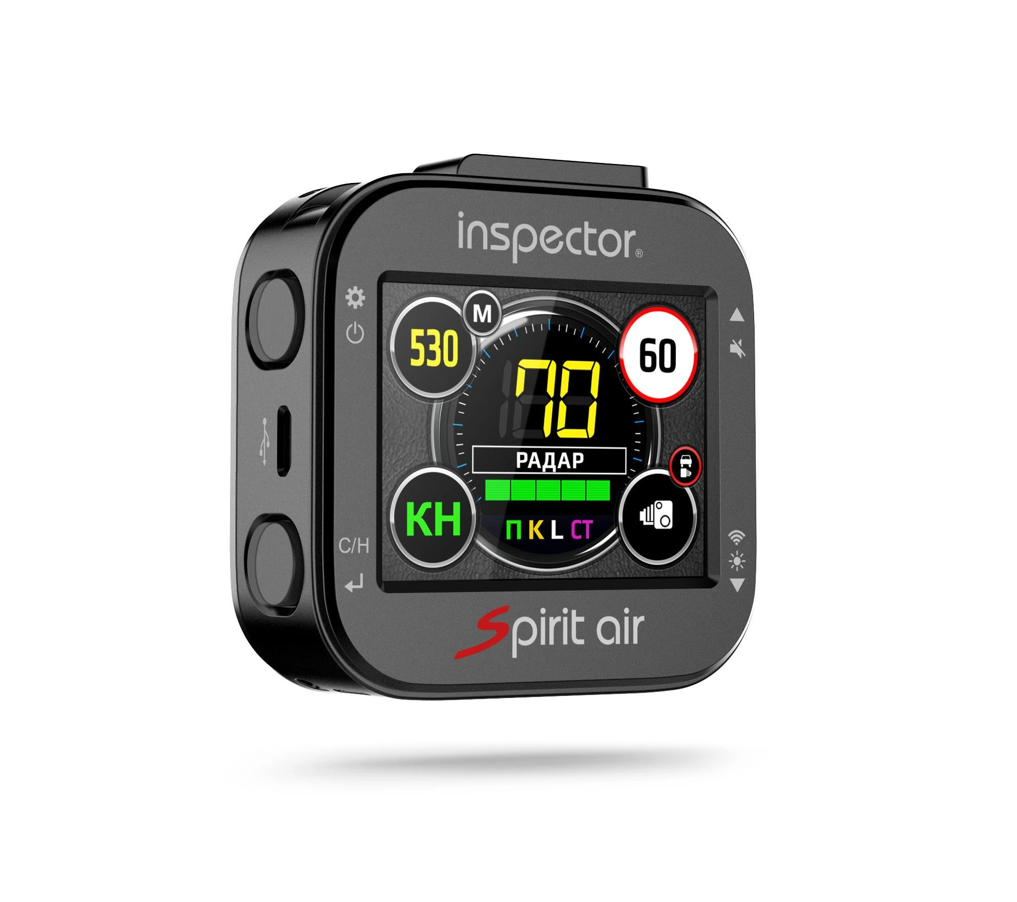 Сигнатурный радар-детектор Inspector Spirit Air с обновлением по Wi-Fi купить