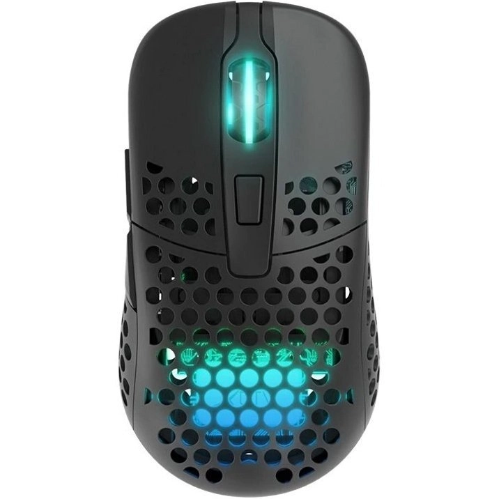 Xtrfy M42 WL RGB qora simsiz sichqonchasi sotib olish