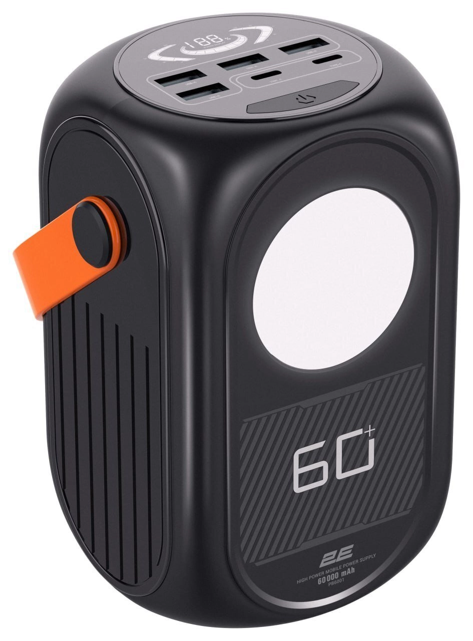 Портативное зарядное устройство Power Bank 2E Travel 60000mAh PD Black купить