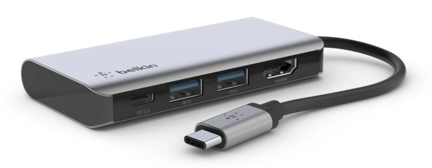 Адаптер Belkin USB-C 4in1 Multiport Dock (AVC006BTSGY) купить