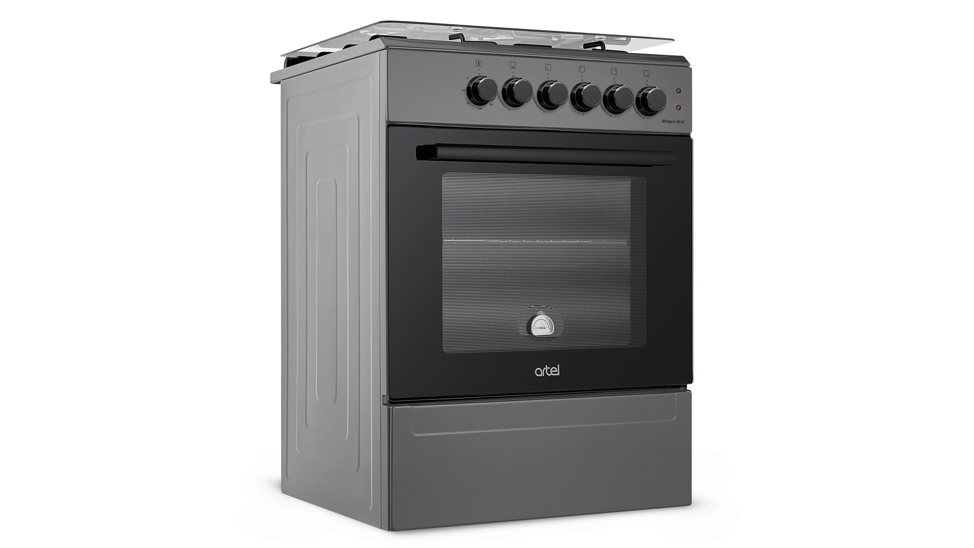 Комбинированная плита Artel Milagro 00-K ГК Серая купить