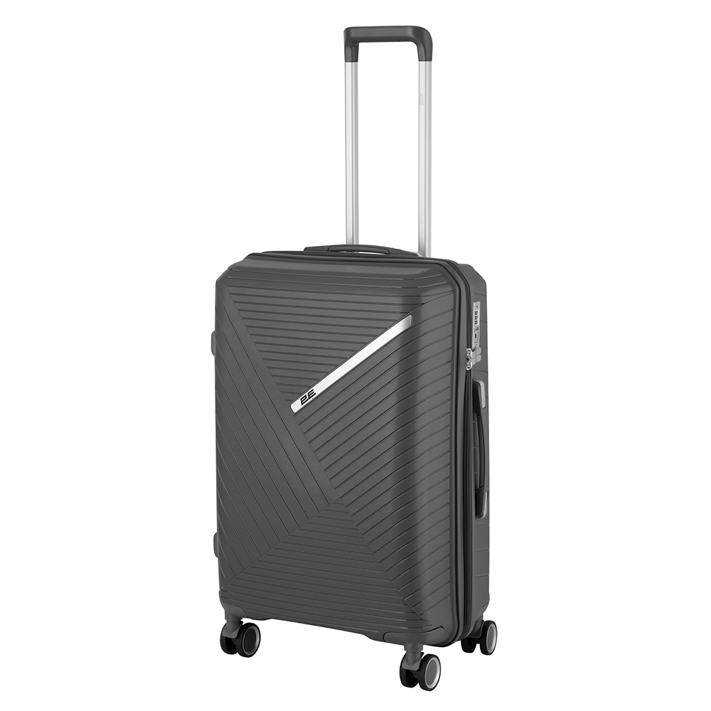 2E Sigma (o‘rta) Graphite plastik chemodani sotib olish