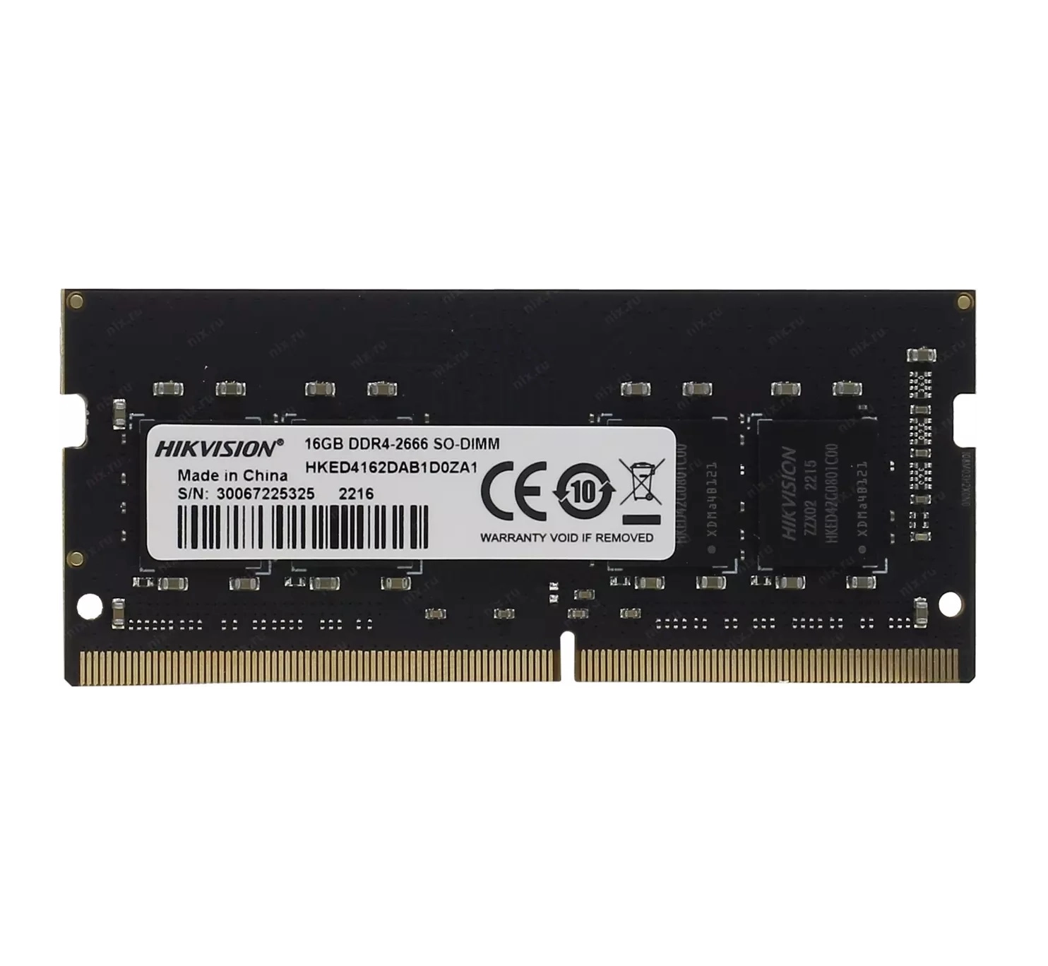 Оперативная память Hikvision DDR4 16Gb 2666MHz SODIMM купить