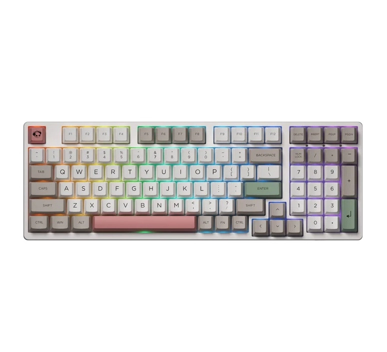 Клавиатура Akko 3098B 9009 CS Jelly White RGB купить