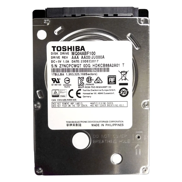 Toshiba 2,5 dyuymli 1 Tb MQ04ABF100 qattiq diski - rasm №2 Toshiba 2,5 dyuymli 1 Tb MQ04ABF100 qattiq diski sotib olish