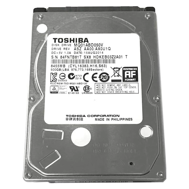Toshiba HDD 500GB MQ01ABD050V qattiq diski sotib olish