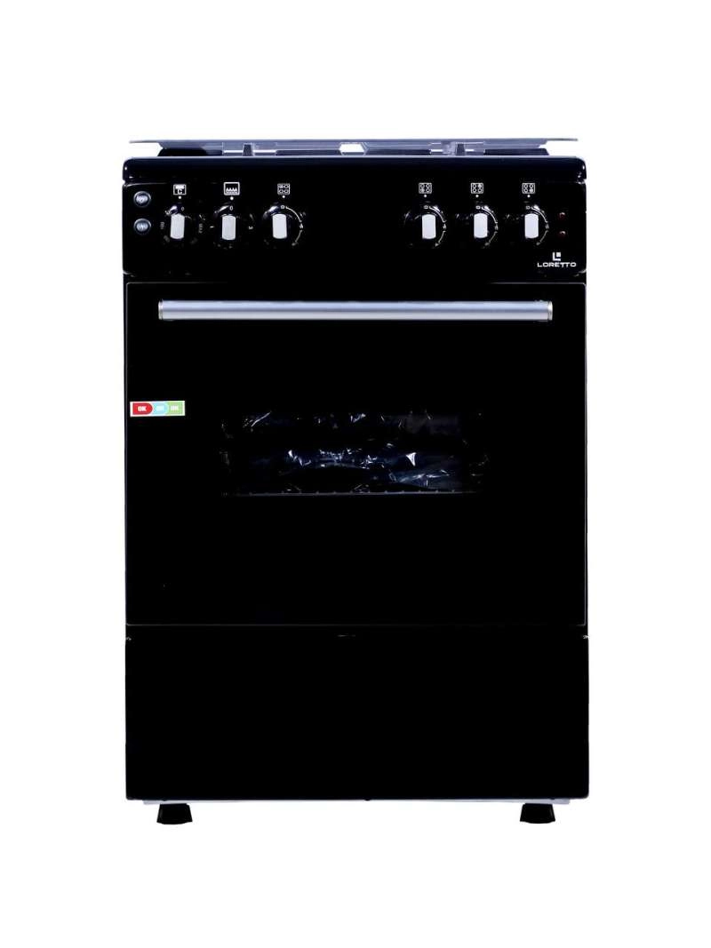 Комбинированная плита Loretto QUADRO 100-BL (Черная) купить