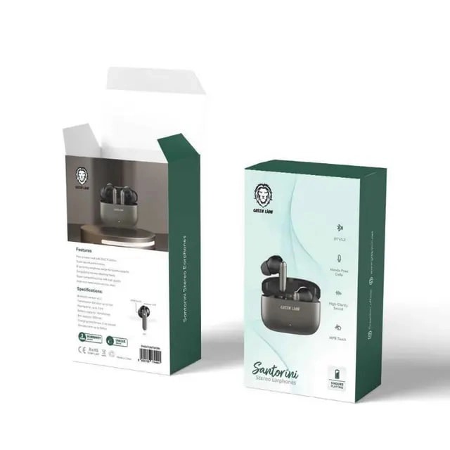 Беспроводные наушники Green Lion Santorini Stereo чёрный купить