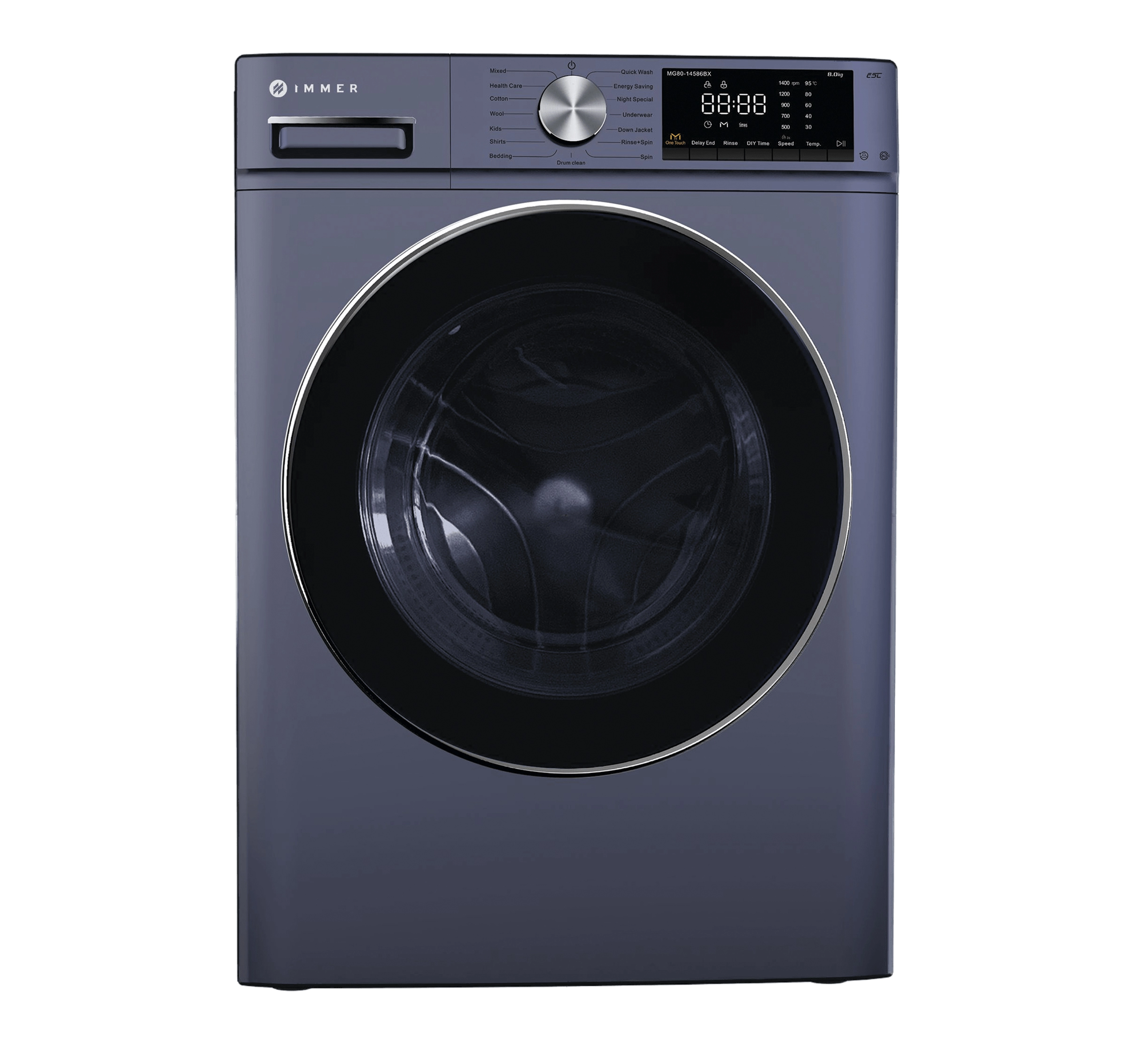 IMMER IW80-14586BX (8 Kg) kir yuvish mashinasi - rasm №2 IMMER IW80-14586BX (8 Kg) kir yuvish mashinasi sotib olish