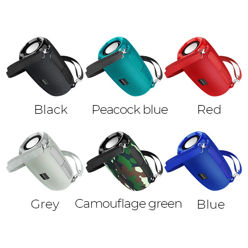 Borofone BR4 qora rangli simsiz Bluetooth-kolonkasi arzon