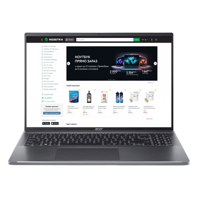 Acer Swift Go / Intel i5-1335U / DDR4 16GB / SSD 512GB / Intel UHD Graphics / 16" 3.2K OLED 120Hz / Free Dos noutbugi sotib olish