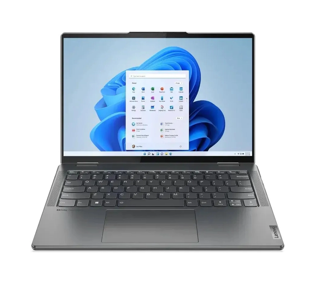 Ноутбук Lenovo Yoga 7 14ARP8 / AMD Ryzen 5-7535U / DDR5 8GB / SSD 512GB / AMD Radeon 660M Graphics / 14" WUXGA (1920x1200) OLED 60Hz / Win 11 купить