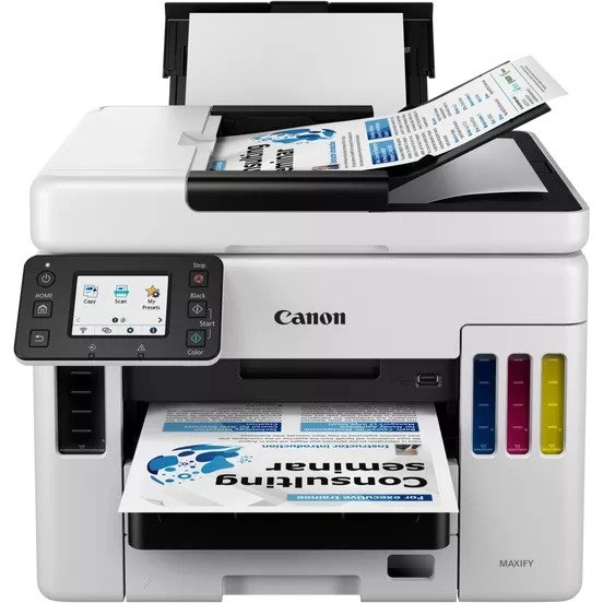Canon MAXIFY GX7040 (MFU, rangli, A4) printeri - rasm №2 Canon MAXIFY GX7040 (MFU, rangli, A4) printeri sotib olish