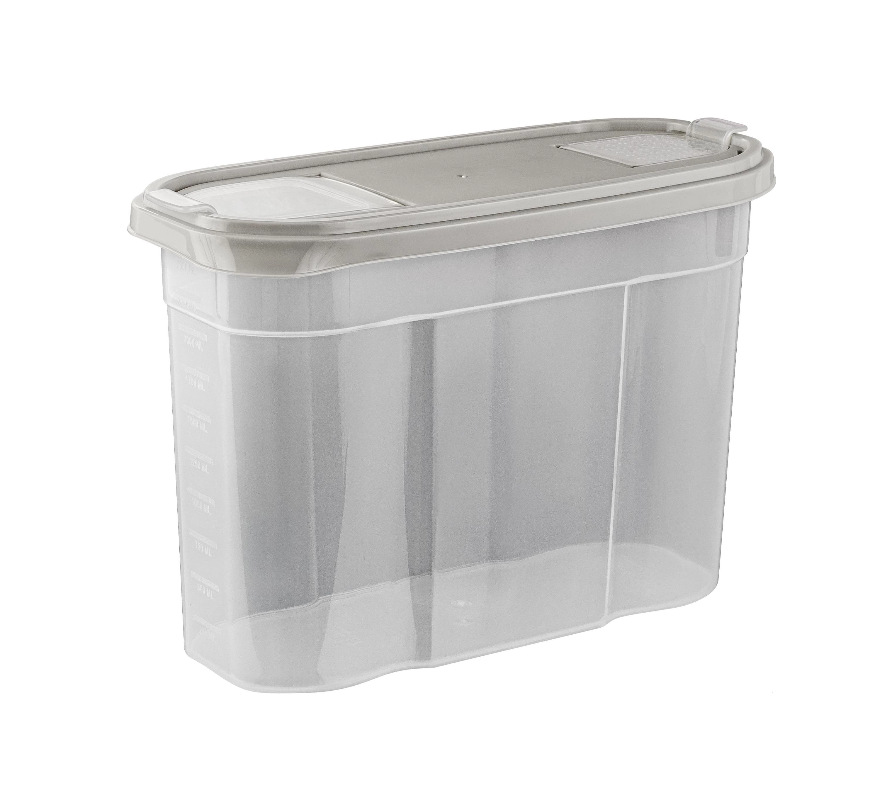 Plast Team BERGEN don mahsulotlari uchun banka, turli mahsulotlar uchun dozatorli, 2,5 l, 245x105x175 sotib olish