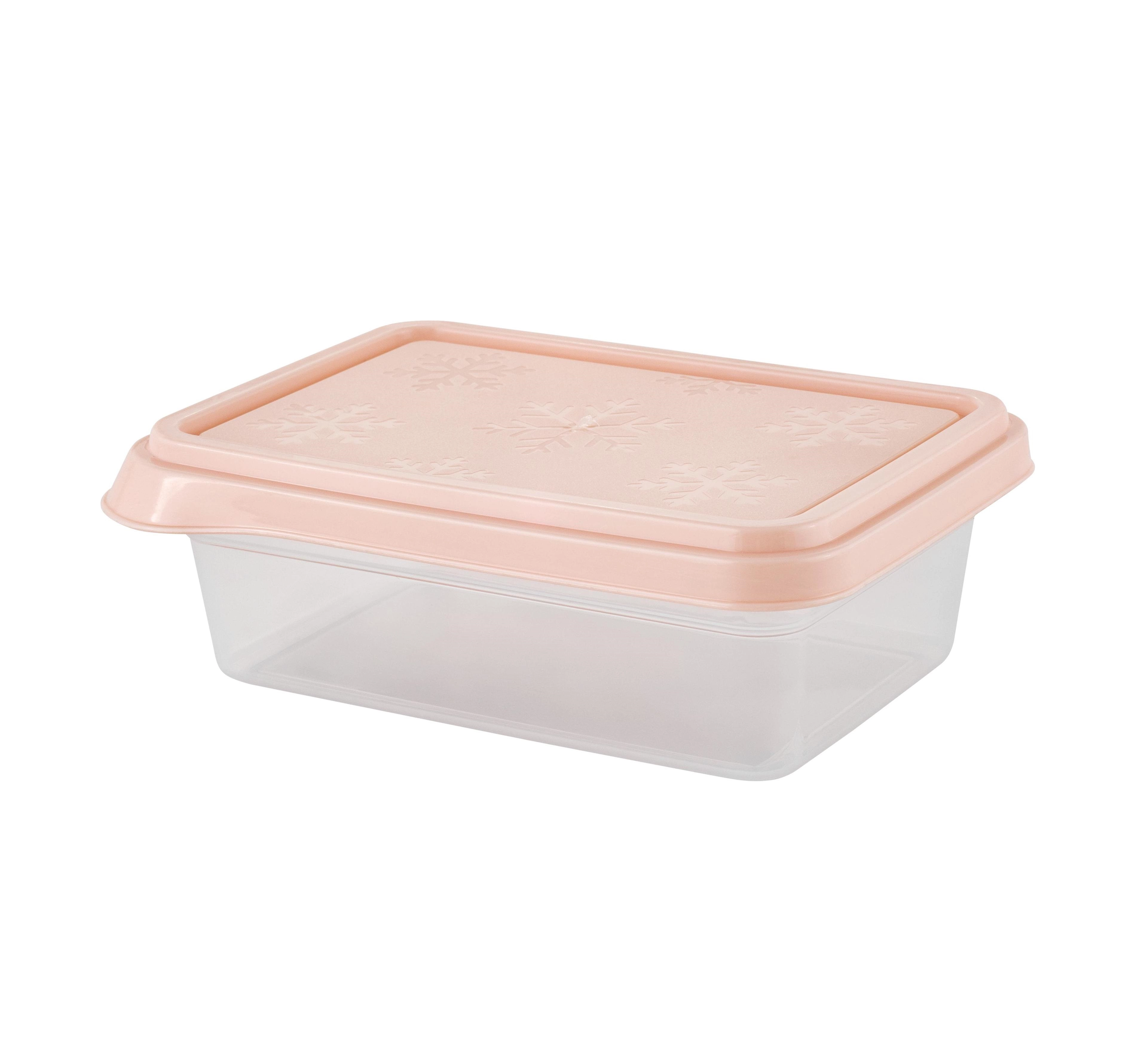 Контейнер для продуктов Plast Team BERGEN, 143х98х48 Персиковая карамель купить