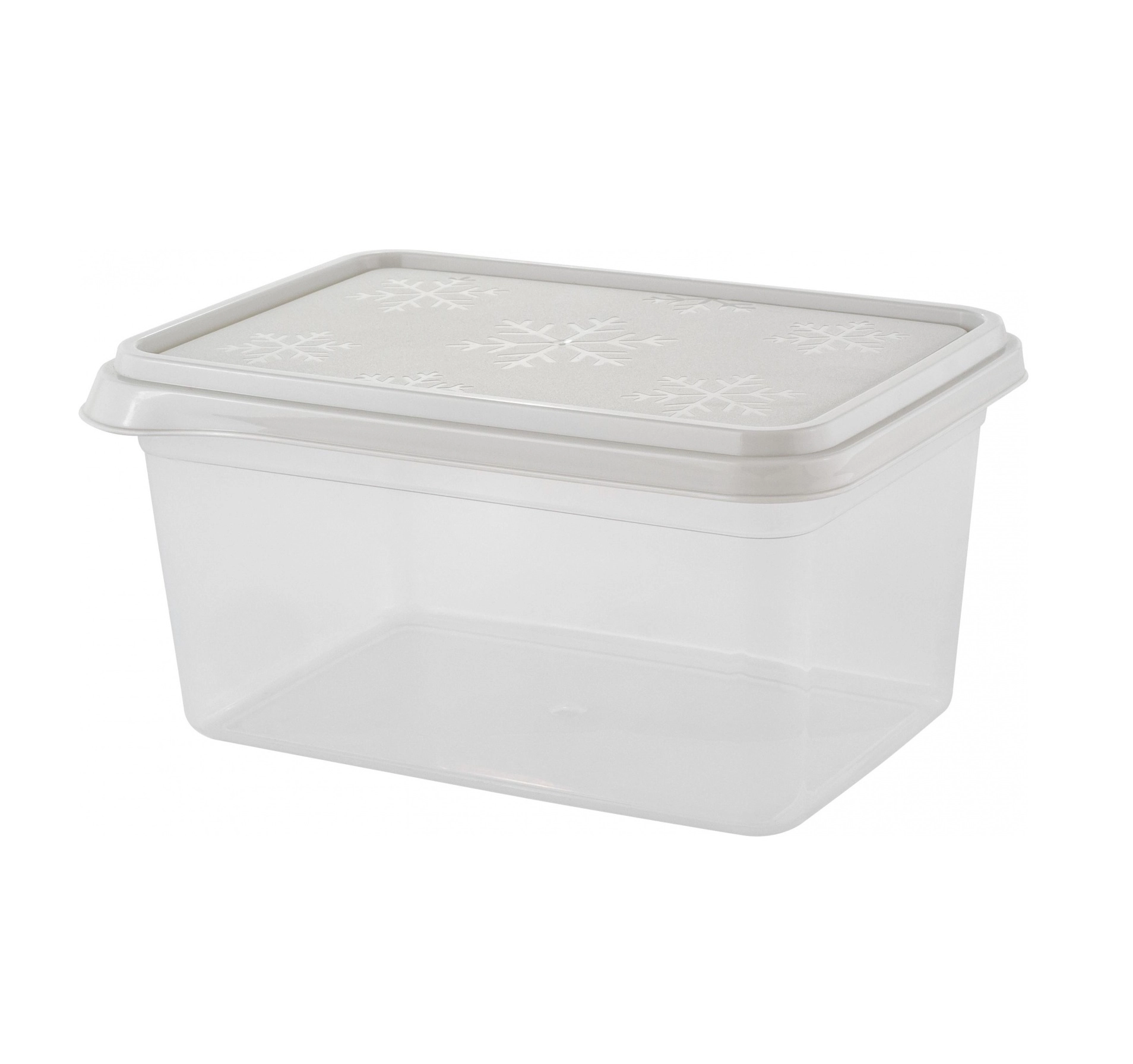 Plast Team BERGEN mahsulotlari uchun konteyner, 1,3l, 180x124x89 Kul marvaridi sotib olish