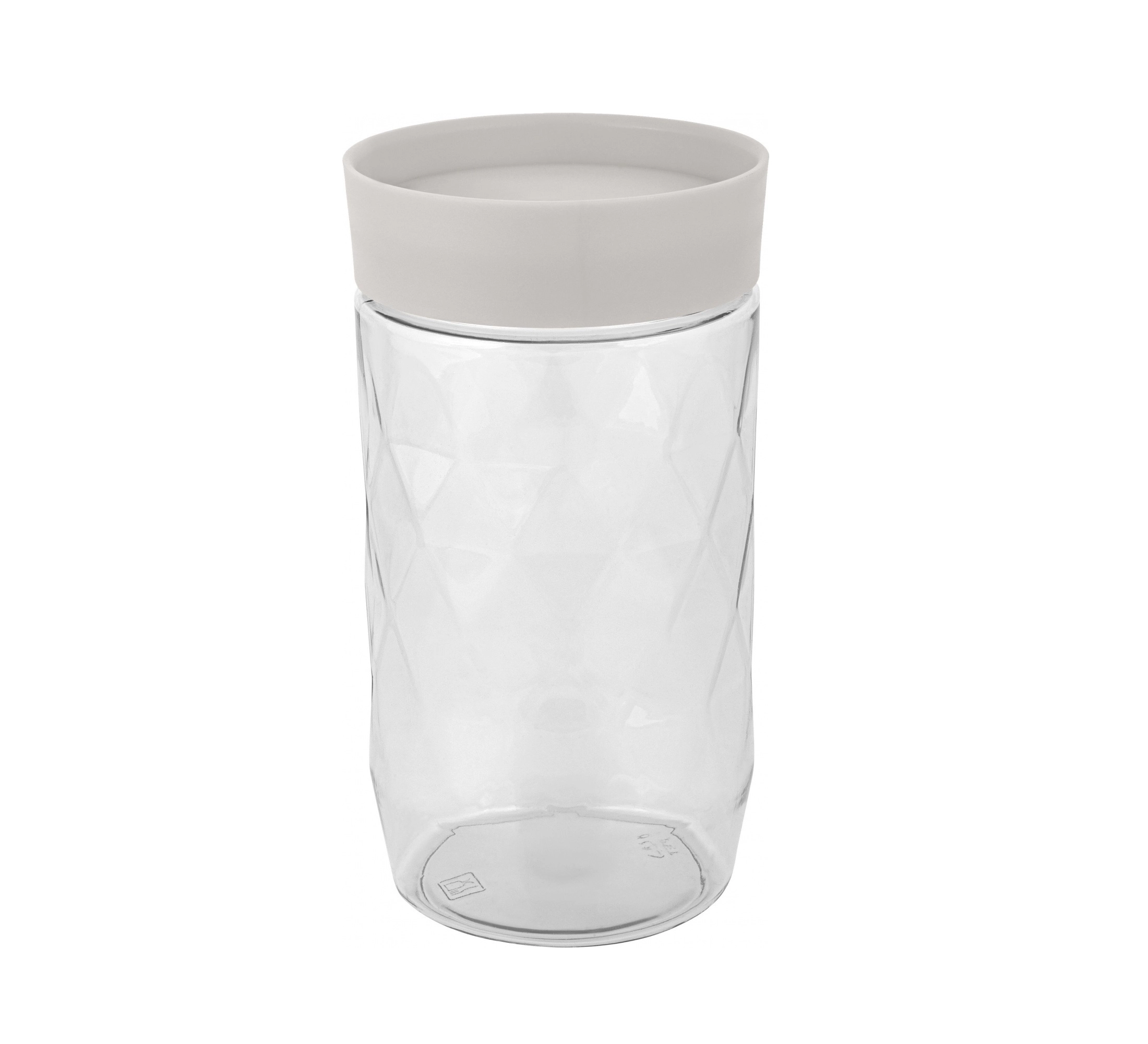 Банка для сыпучих продуктов Plast Team STOCKHOLM, 1л пепельный жемчуг купить