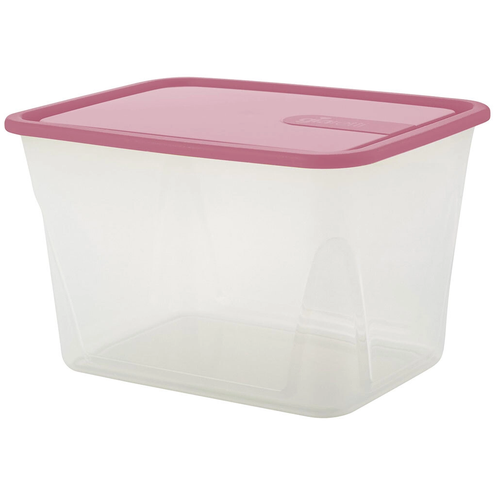 Контейнер для продуктов Sugar&Spice Honey, с крышкой, 1,2л, прямоугольный брусника купить