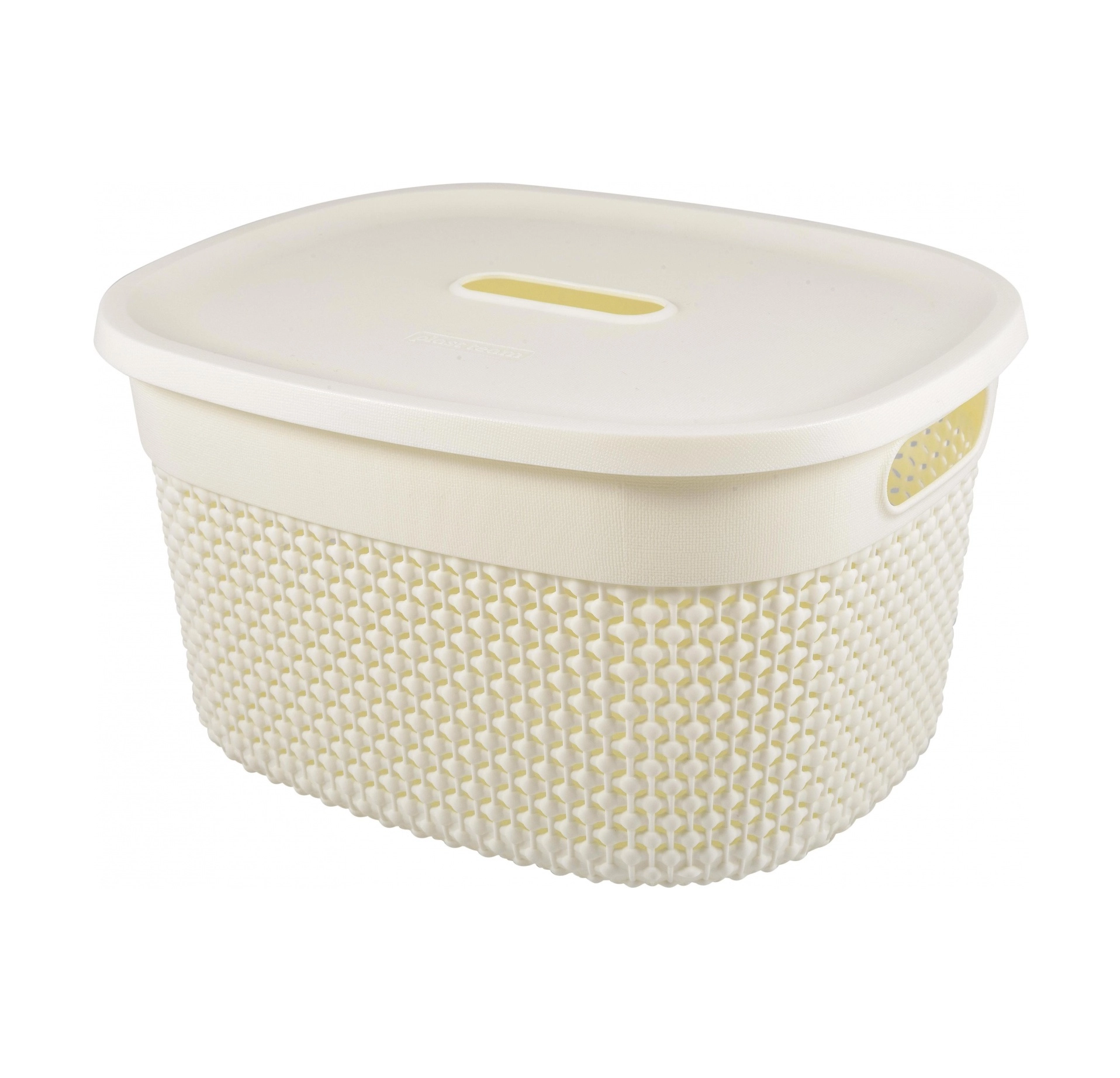 Корзина для хранения Plast Team OSLO, с крышкой и ручками, 6л молочный туман sotib olish