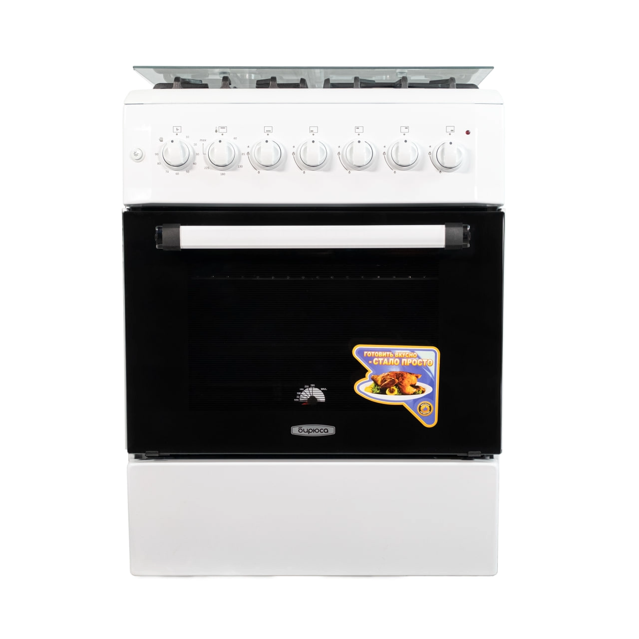 Biryusa U60GG11W gaz plitasi sotib olish