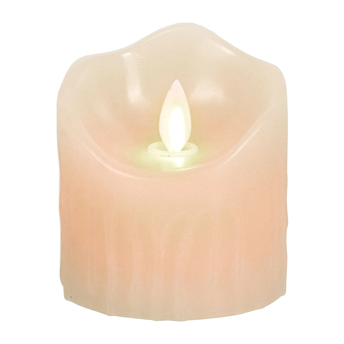 Светодиодная свеча VEGAS 7,5*8,5 см, без батарейки, с пультом ДУ sotib olish