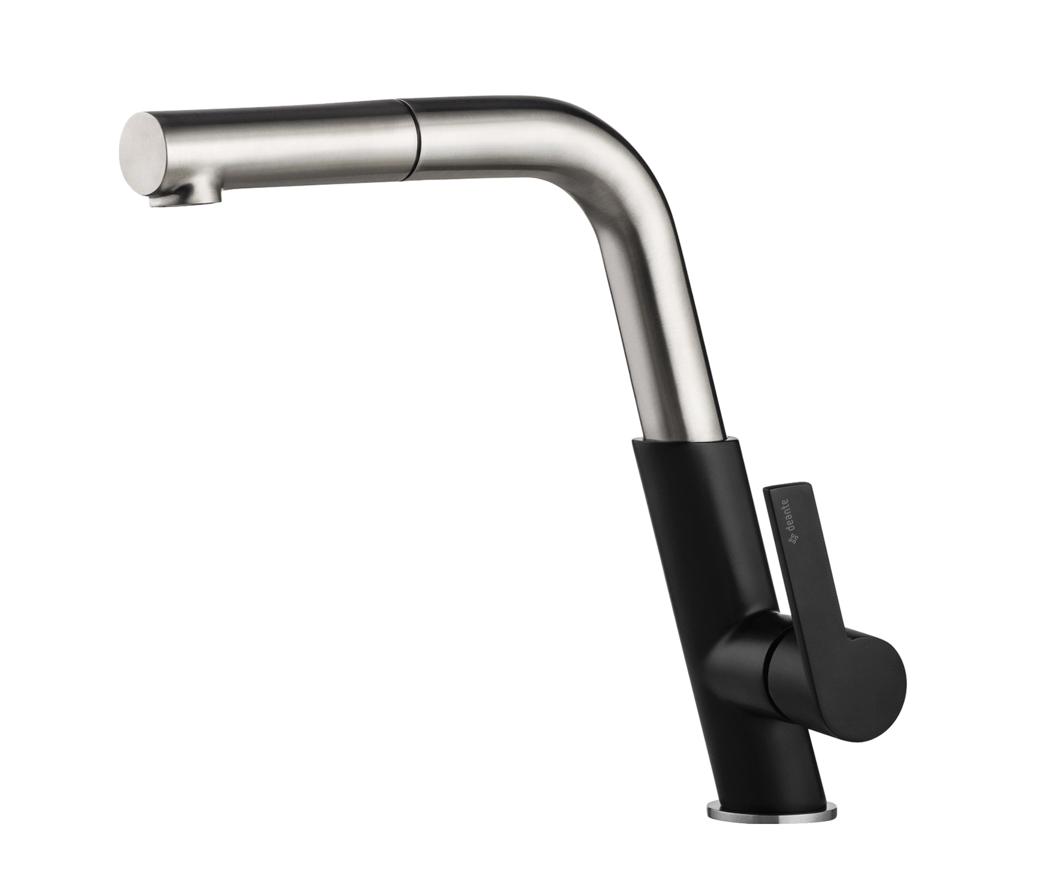 Смеситель Deante SILIA Черный/Сталь BQS_B730 купить