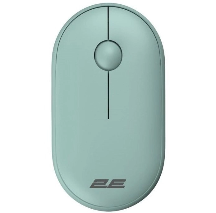 Мышь 2E MF300 Silent WL BT Ashen green - фото №2 Мышь 2E MF300 Silent WL BT Ashen green купить