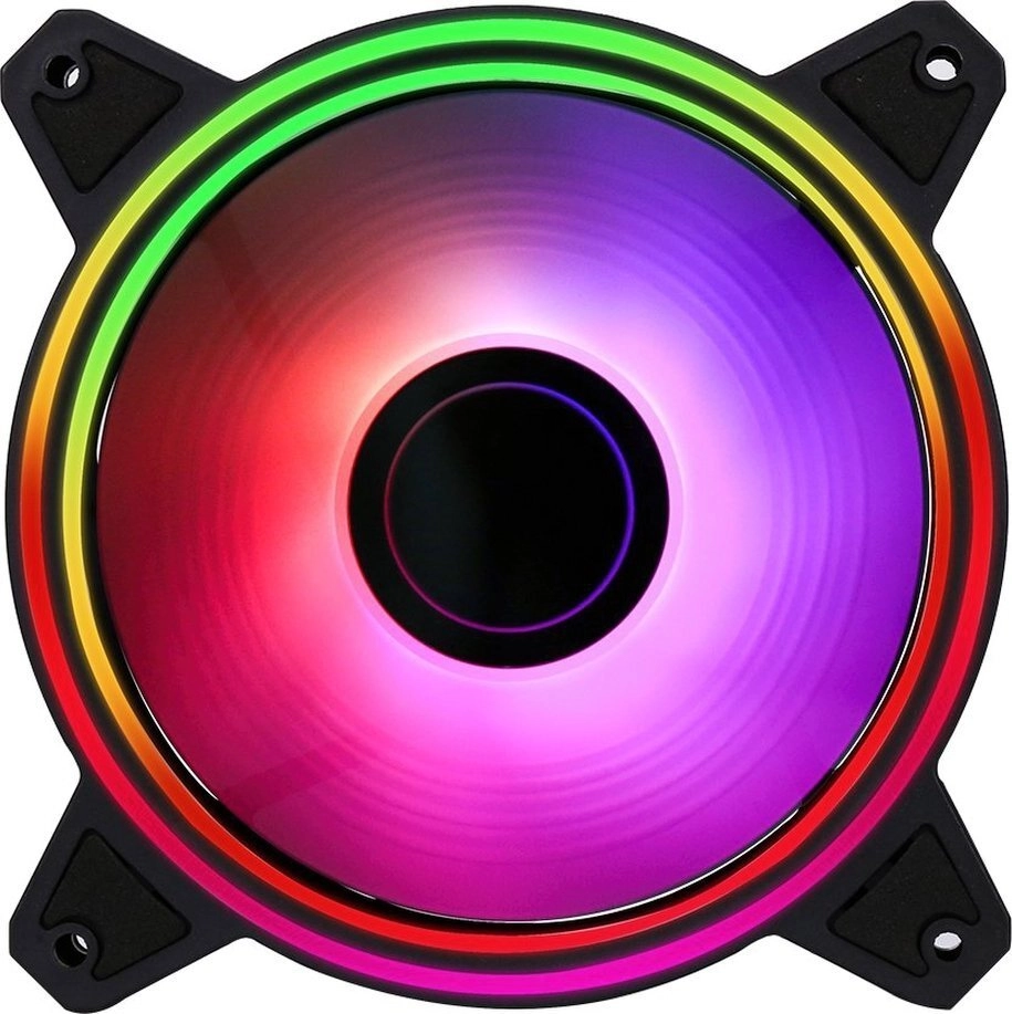 Korpus ventilyatori 2E GAMING AIR COOL INFINITY M ACF120IMW-ARGB, 120mm, 1200rpm, 3pin, 3pin+5VAura, 22dBa - rasm №2 Korpus ventilyatori 2E GAMING AIR COOL INFINITY M ACF120IMW-ARGB, 120mm, 1200rpm, 3pin, 3pin+5VAura, 22dBa sotib olish