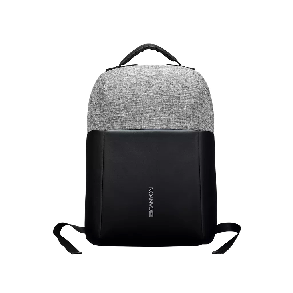 Рюкзак с защитой от краж для ноутбуков Canyon 15.6" CNS-CBP5BG9 + Мышь Canyon M-10 USB White Grey CNE-CMS10WG купить