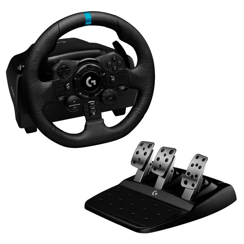 Игровой руль Logitech G923 Racing Wheel and Pedals for PS4 and PC купить