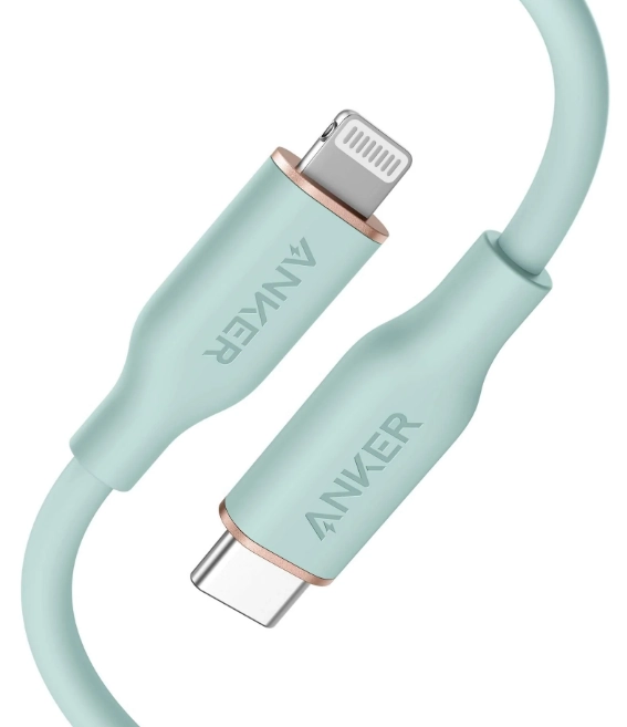 Anker PowerLineIII Flow USB-C yashil kabeli - rasm №2 Anker PowerLineIII Flow USB-C yashil kabeli sotib olish