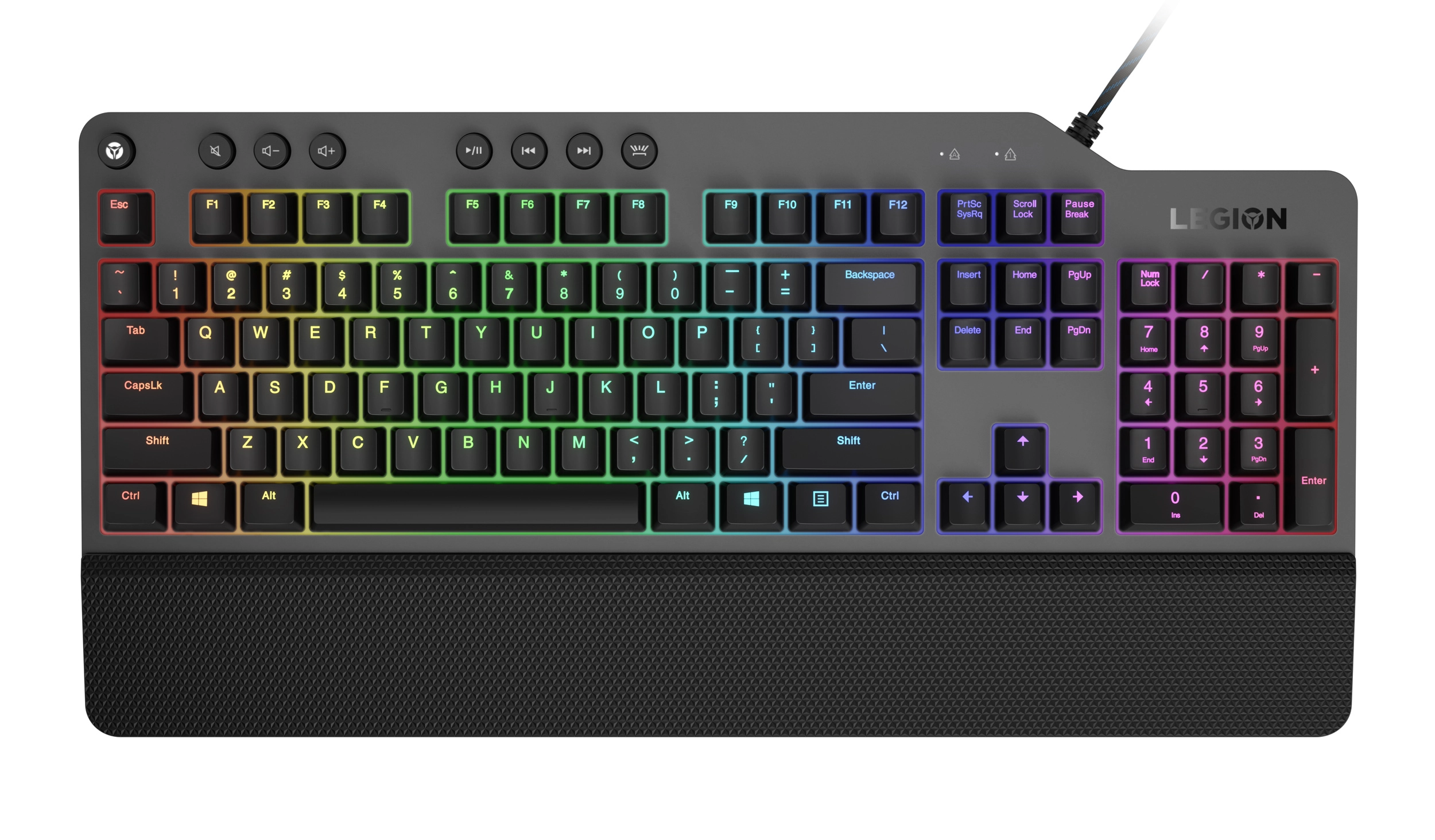 Lenovo Legion K500 RGB mexanik kalitli o'yin klaviaturasi - rasm №2 Lenovo Legion K500 RGB mexanik kalitli o'yin klaviaturasi sotib olish