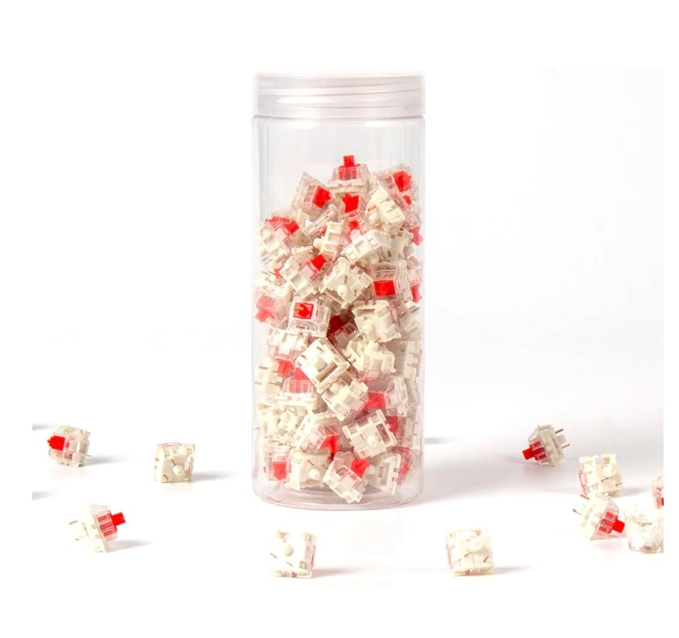 Набор механических переключателей Keychron Gateron Silent Red 110 pcs купить