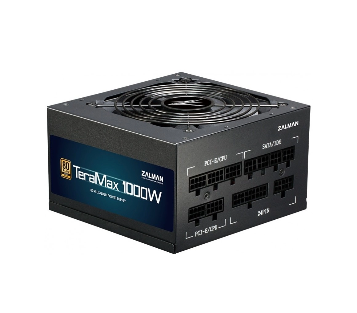 Блок питания Zalman Power supply TeraMax 1000-TMX (1000W), 100-240VAC, 90%, 80+ Gold купить