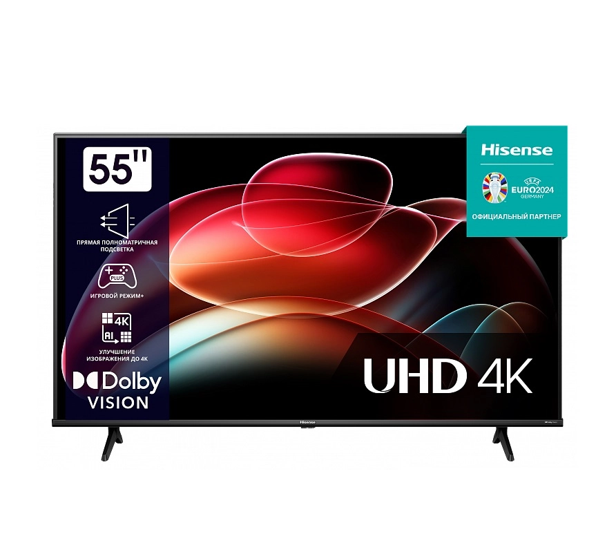 Телевизор Hisense 55A6K 4K UHD Smart TV sotib olish
