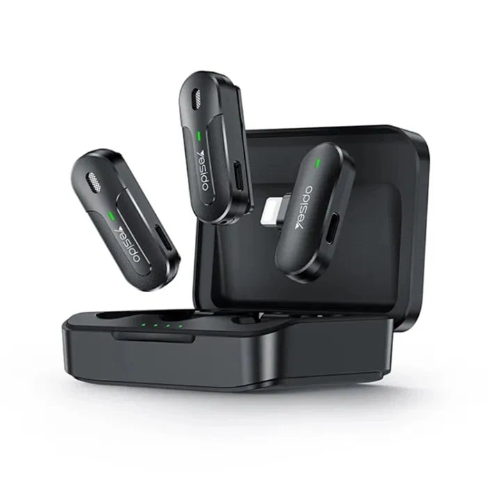 Yesido KR16 2 tasi 1 da lightning simsiz mikrofoni sotib olish