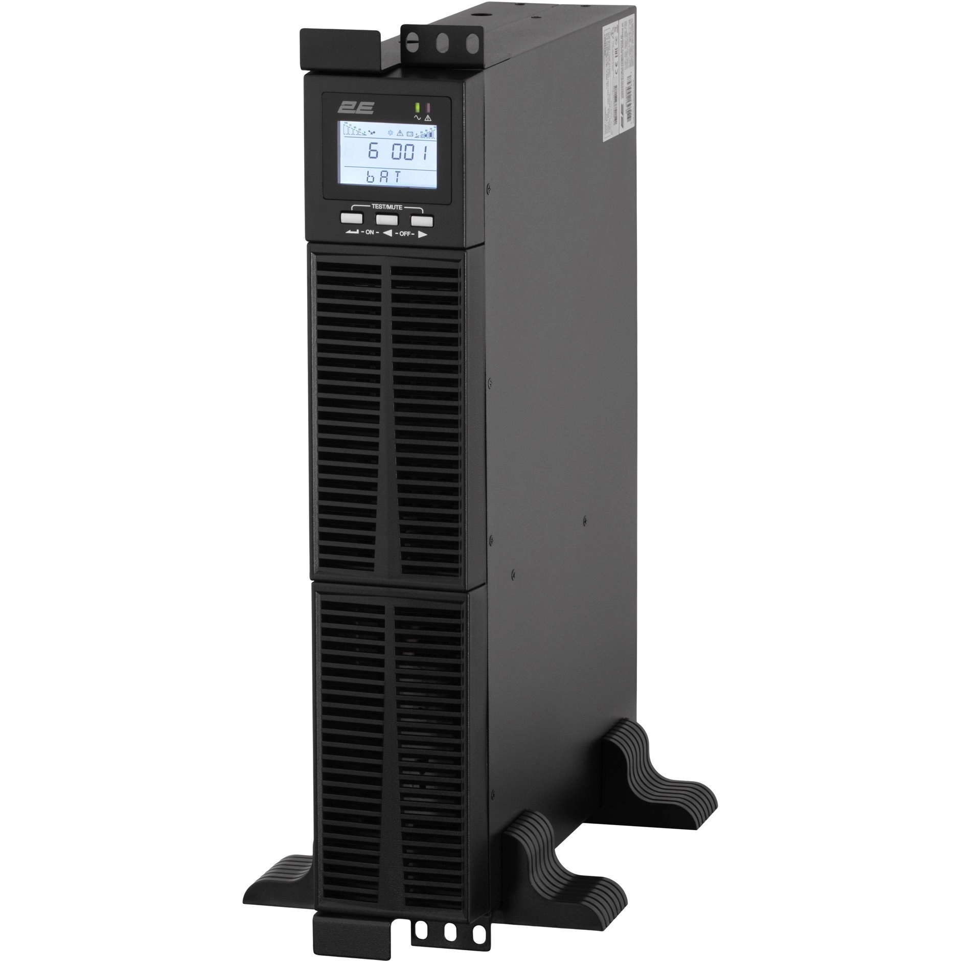 Источник бесперебойного питания 2E OD1000RT, 1000va/900w, rt2u, lcd, usb, 3xschuko (2E-OD1000RT) - фото №2 Источник бесперебойного питания 2E OD1000RT, 1000va/900w, rt2u, lcd, usb, 3xschuko (2E-OD1000RT) купить