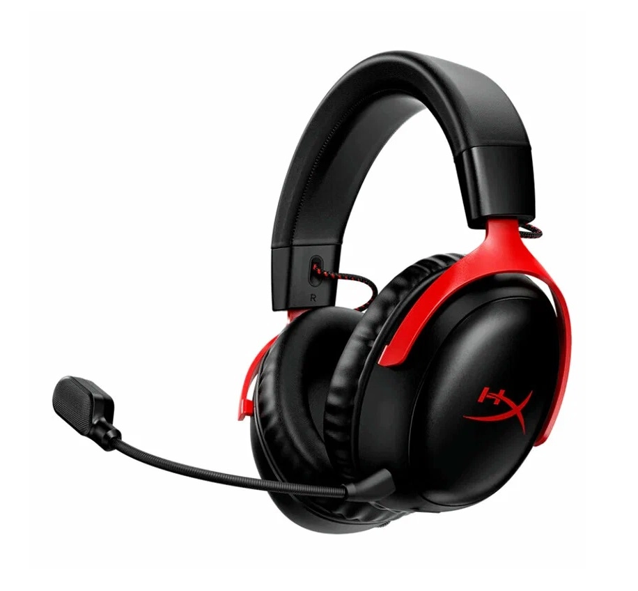 Игровые наушники HyperX Cloud III Wireless Red купить