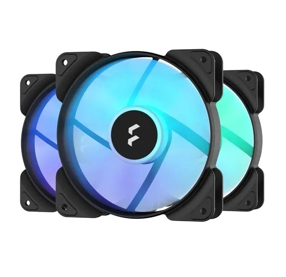Комплект вентиляторов Fractal Design Aspect 12 RGB PWM Black 3-Pack купить