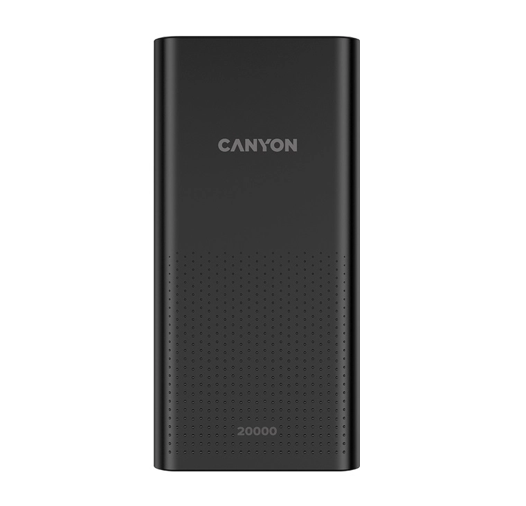 Внешний аккумулятор Canyon PB-2001 черный 20000 mAh sotib olish