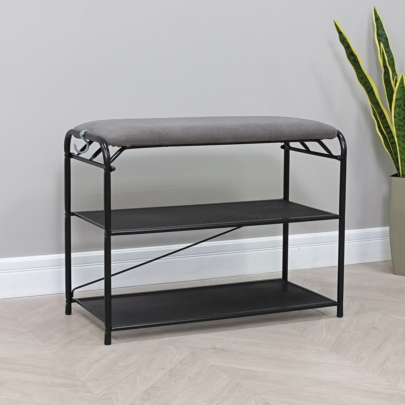 Подставка для обуви "Гранада 23" Черный sotib olish