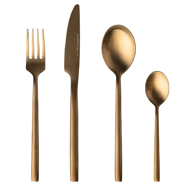 Набор столовых приборов Berghoff Gem Gold 4 пр 1204050 купить