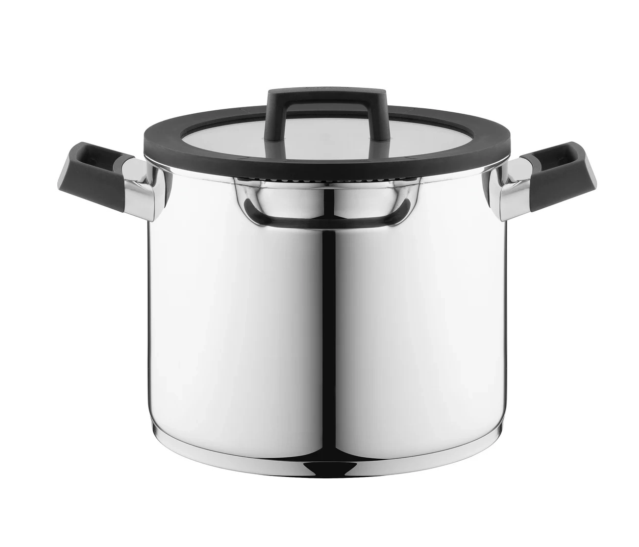 Кастрюля с крышкой BergHOFF Downdraft 24 см, 8.8 л 2307438 - фото №2 Кастрюля с крышкой BergHOFF Downdraft 24 см, 8.8 л 2307438 купить
