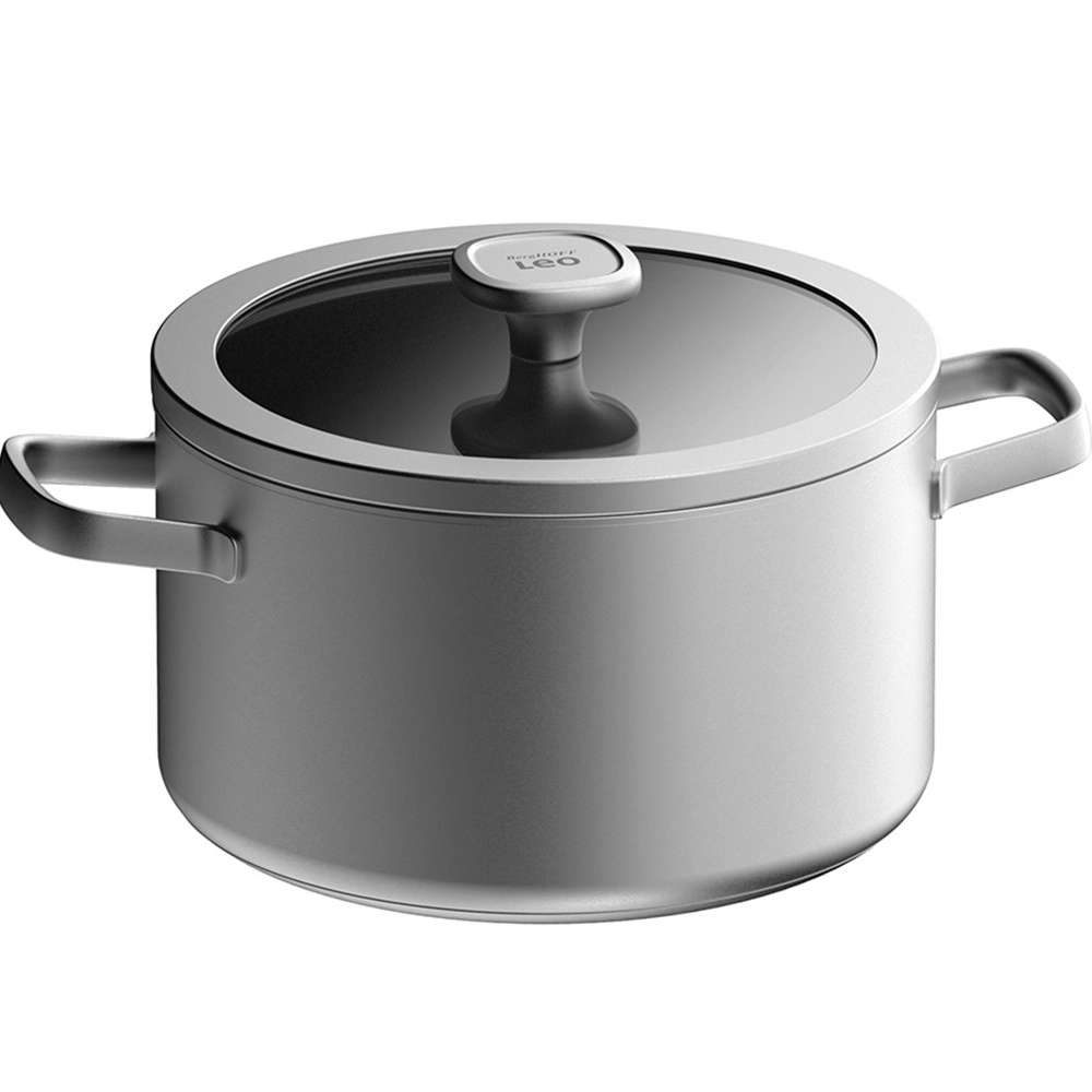 Кастрюля с крышкой Berghoff Leo Graphite 6 л 3950493 купить