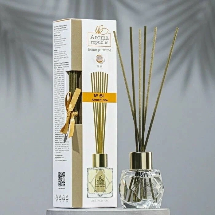 Aroma Republic "№61 Amber sea" 30 ml shishali flakondagi aromatik diffuzor sotib olish