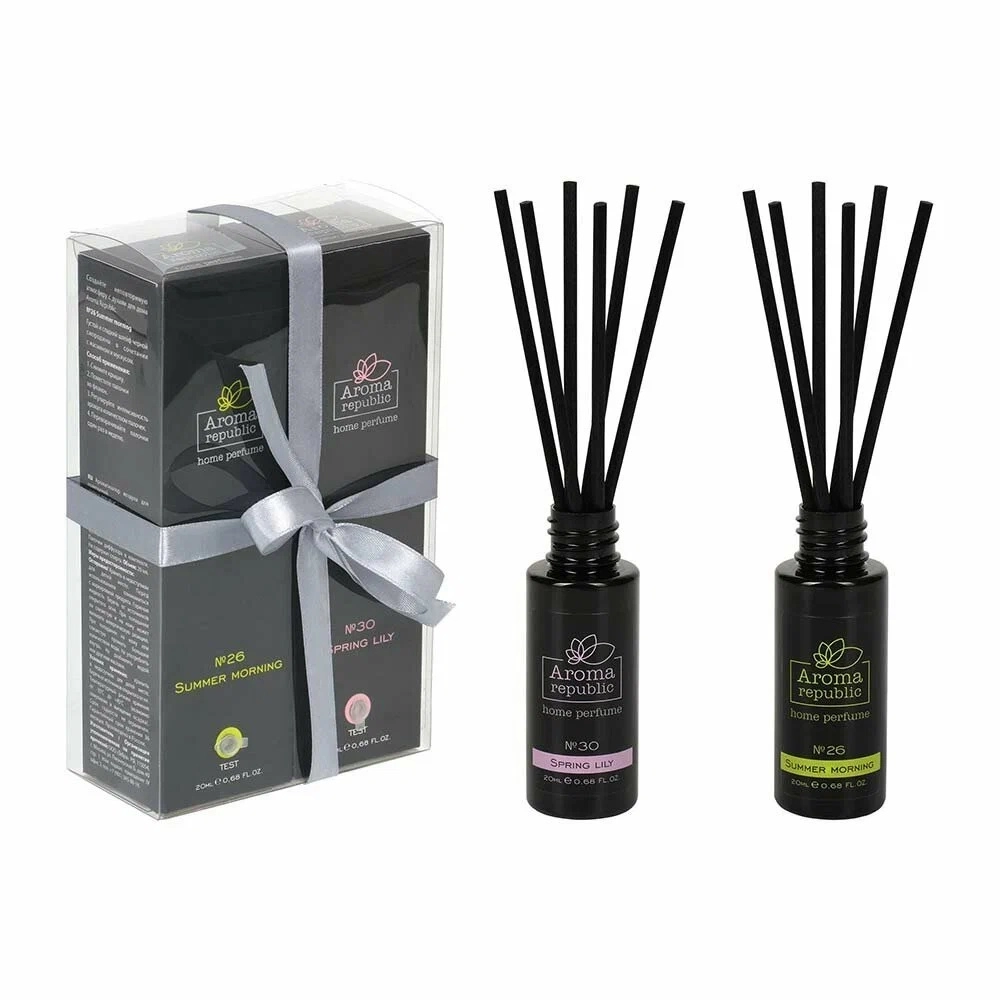 Подарочный набор Aroma Republic №3 Black Edition (2 шт по 20 мл - №26 №30) в коробке ПЭТ купить