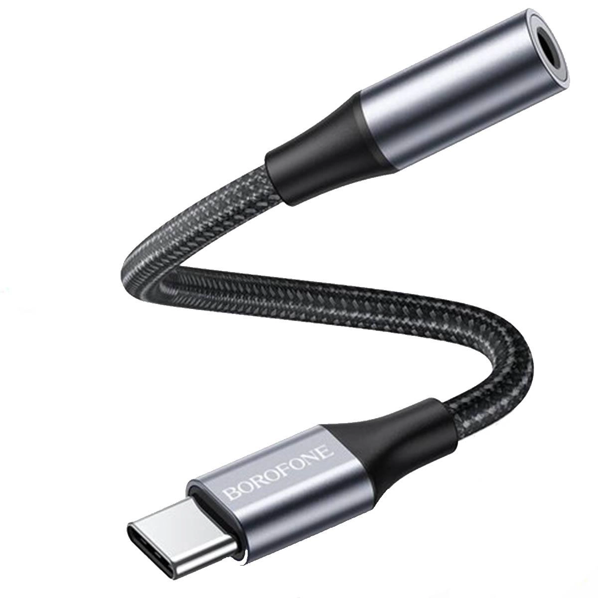 Переходник Borofone BV16 Type-C чёрный купить