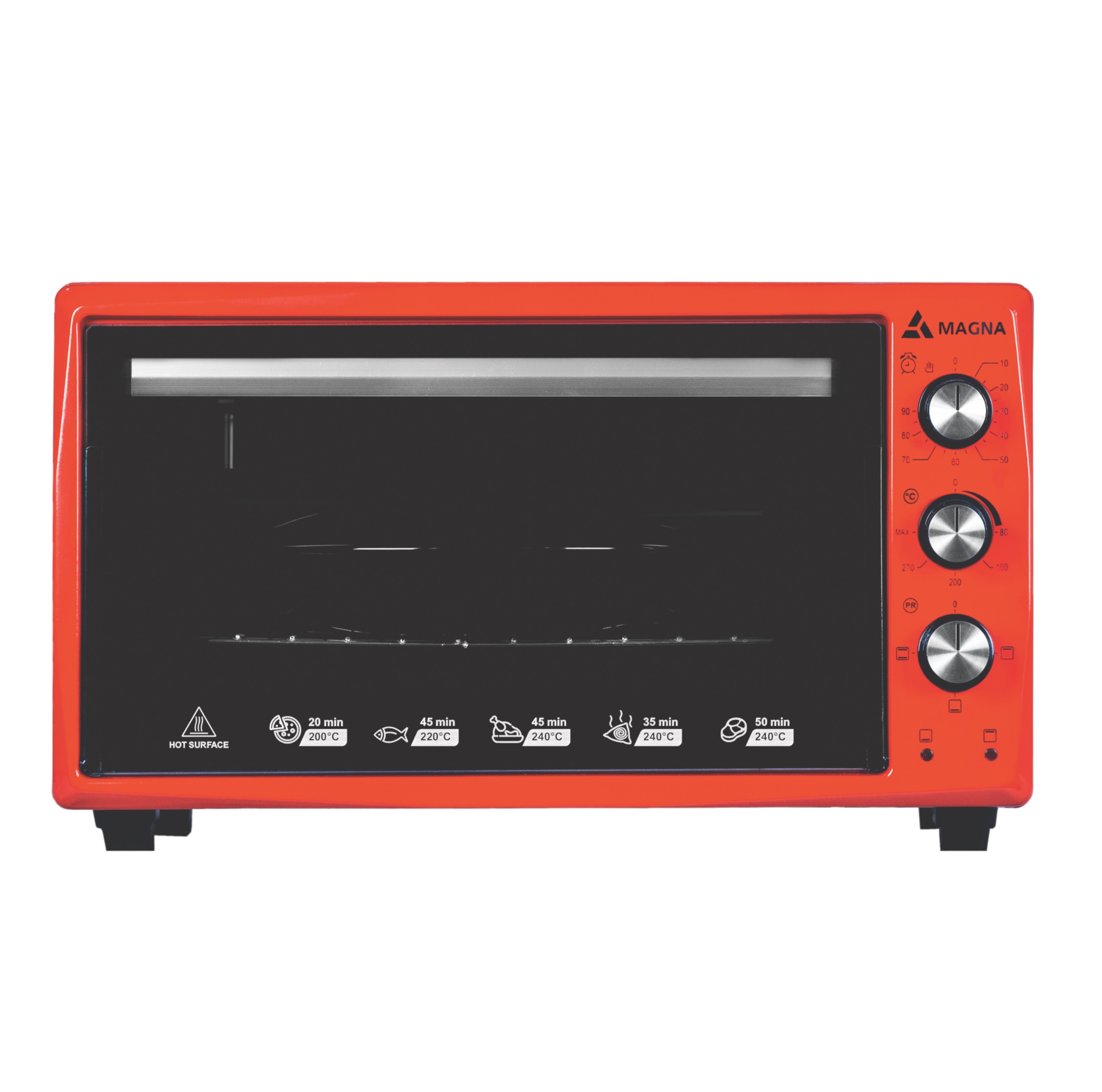 Мини-печь MAGNA MF-4515 (14RD) купить